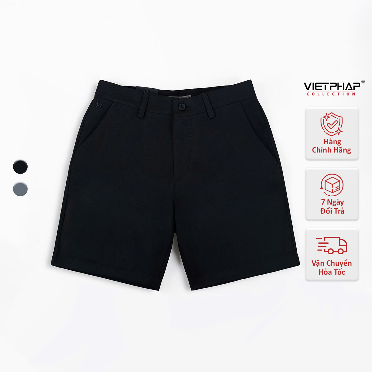 Quần Short Tây Nam VIỆT PHÁP Form suông Chất liệu Cao Cấp Chống Nhăn, Độ Bền Cao 2701