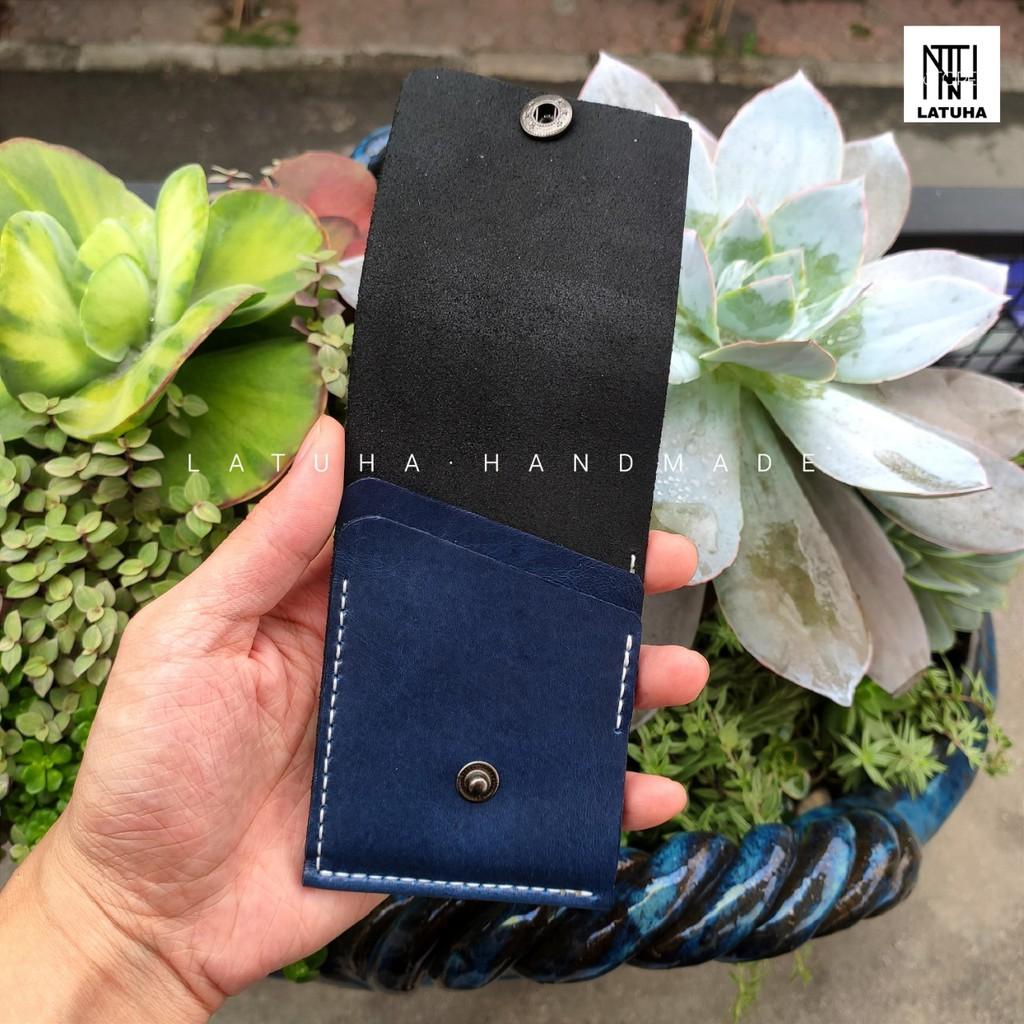 VÍ SEN HANDMADE MÀU XANH NAVY THỜI TRANG