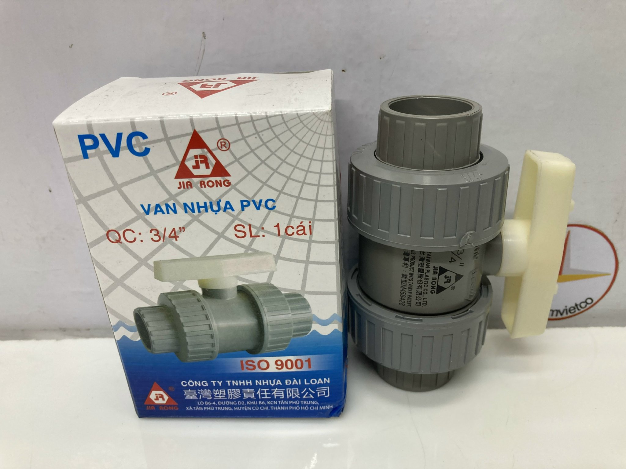 Van nhựa hai  đầu rắcco Jiarong 27 _UB006