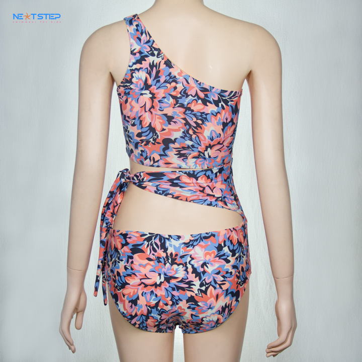 Đồ bơi nữ, Bikini đi biển cho bạn gái 1 mảnh sexy quyến rũ hơn, khoe vóc dáng xinh đẹp gợi cảm, dây cột tạo điểm nhấn cá tính, mẫu Free size