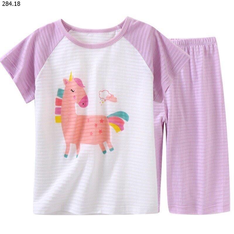 BỘ ĐỒ MẶC NHÀ COTTON TRE HÃNG MAMDADKIDS