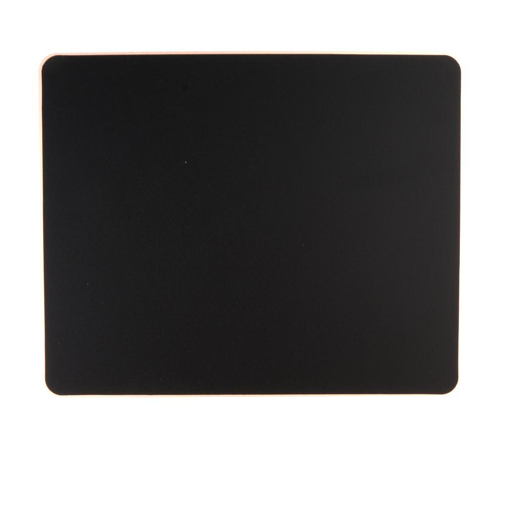 Smooth Aluminum Alloy Mousepad Mouse for Computer PC Laptop