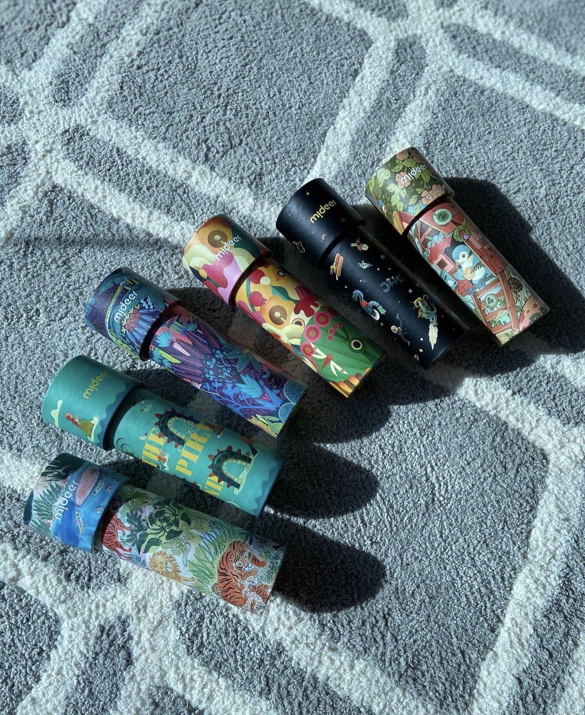 Đồ chơi kính vạn hoa ma thuật Mideer Colorful Kaleidoscope, Đồ chơi sáng tạo cho bé