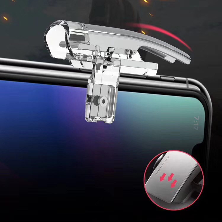 Bộ 2 Nút Chơi Game PUBG Dạng Kẹp Dòng 5.56 Hỗ Trợ Chơi Các Game Mobile Thịnh Hành Trên Điện Thoại