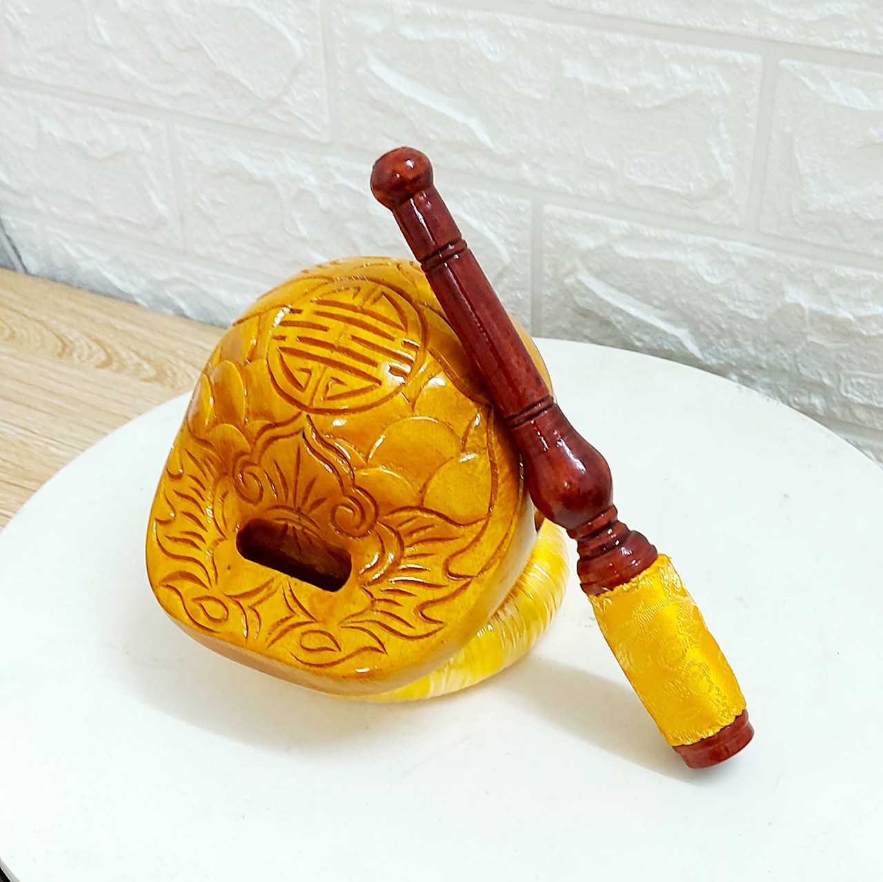 Mõ tụng kinh lõi mít 2 tay loại đẹp