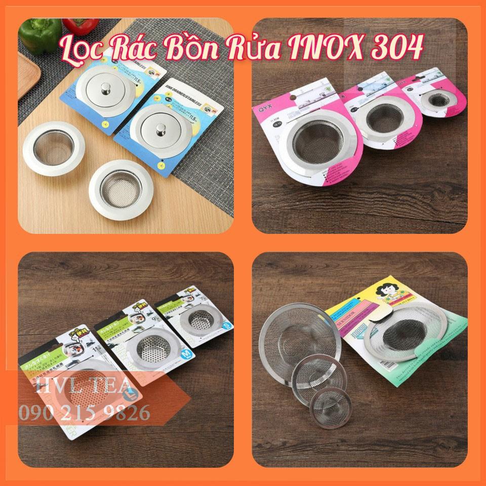 Lọc rác inox bồn rửa chén, chậu rửa bát inox, chặn rác inox