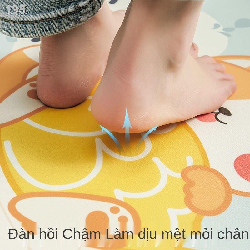 Thảm trải sàn nhà bếp Dexi chống trơn trượt và thấm dầu gia đình có thể lau, dùng một lần, bụi bẩn, không nước