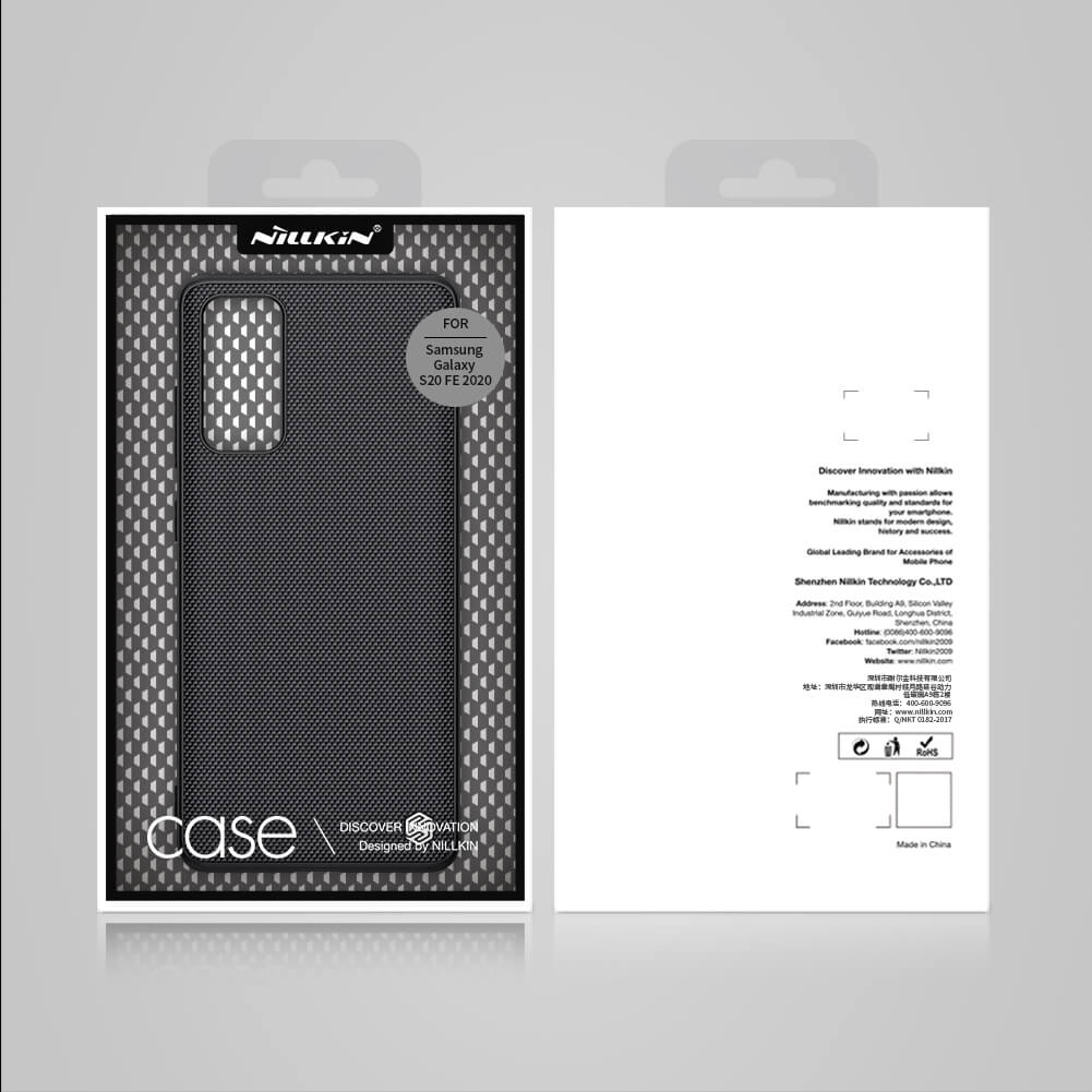 Ốp lưng cho Samsung Galaxy S20 FE Nillkin Textured Case - Hàng nhập khẩu