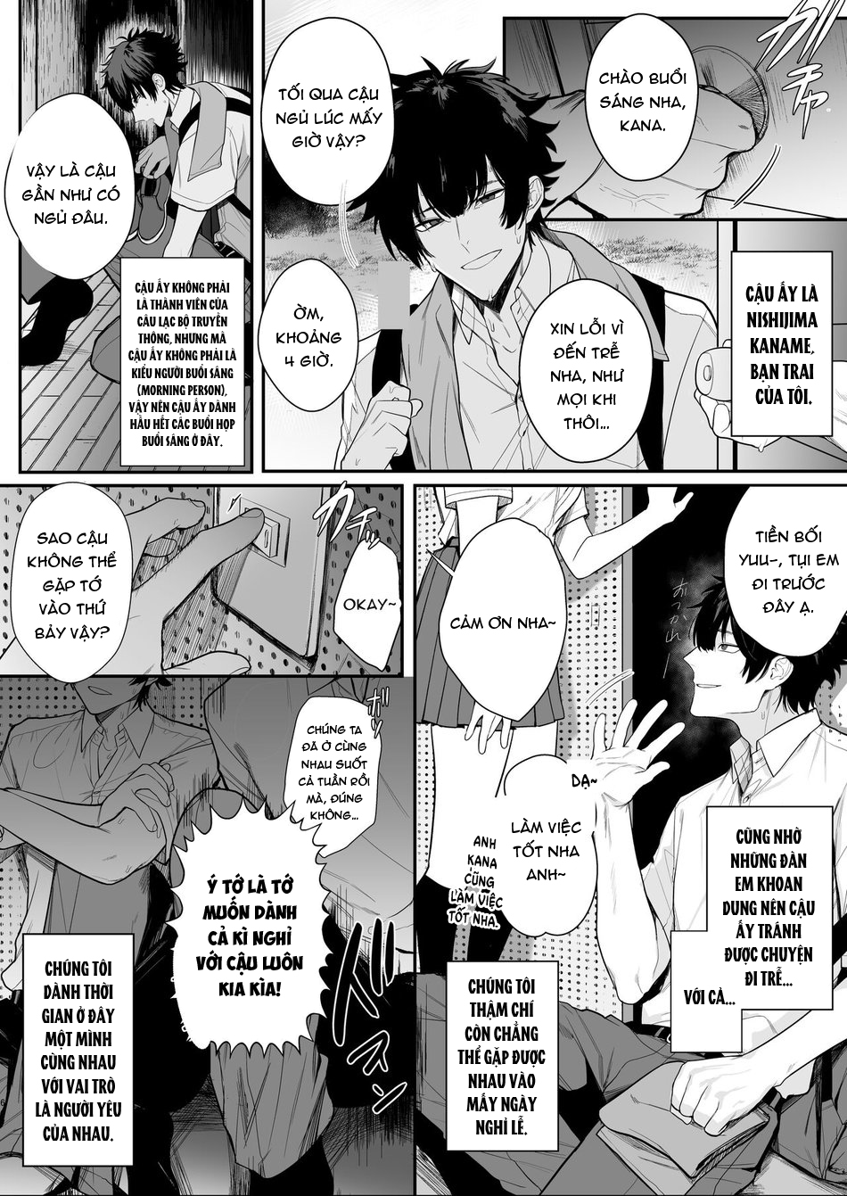 lén lút làm tình trong phòng phát thanh chapter 1 4