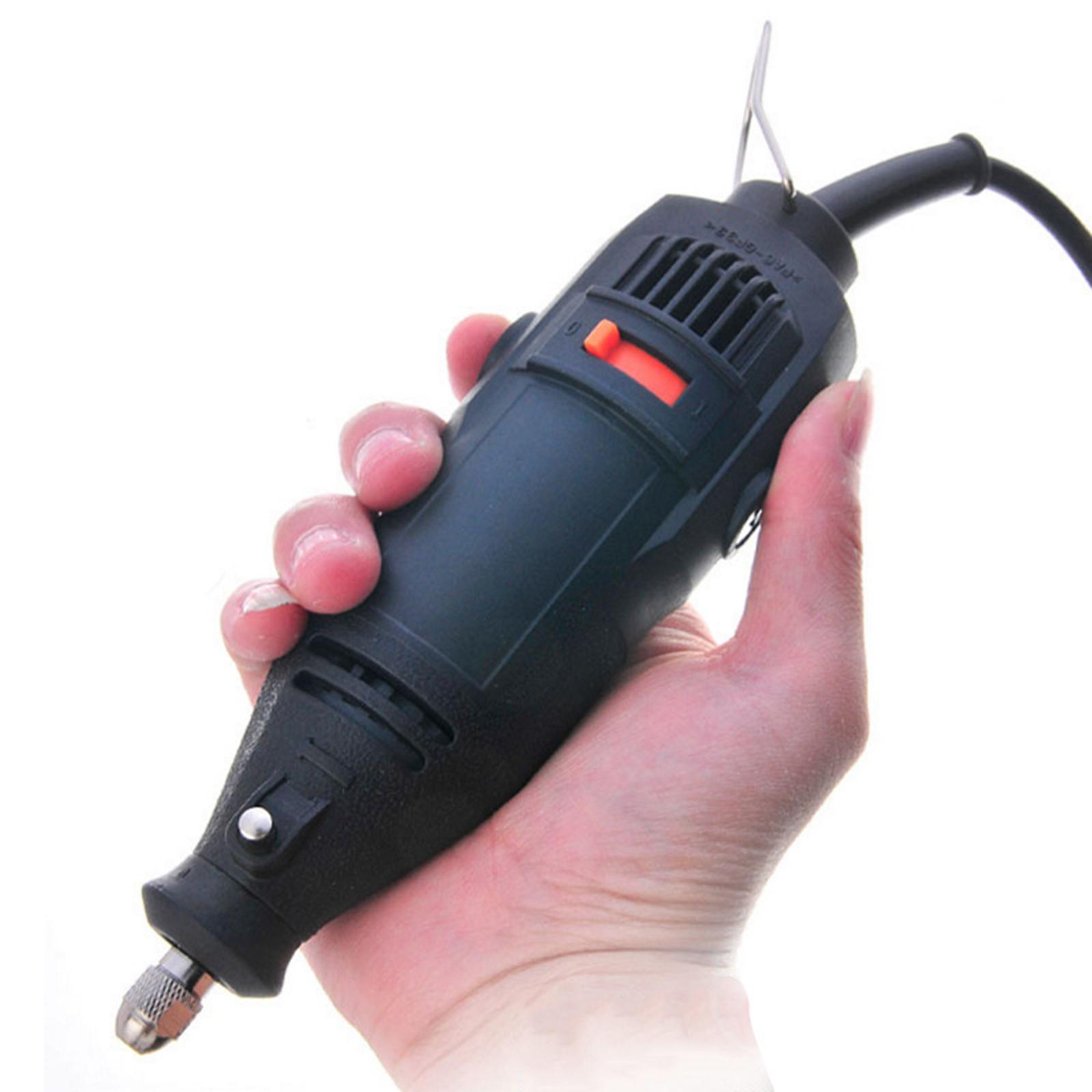 Electric Micro Grinding Machine Mini DIY Engraving Accessory for Metal Glass