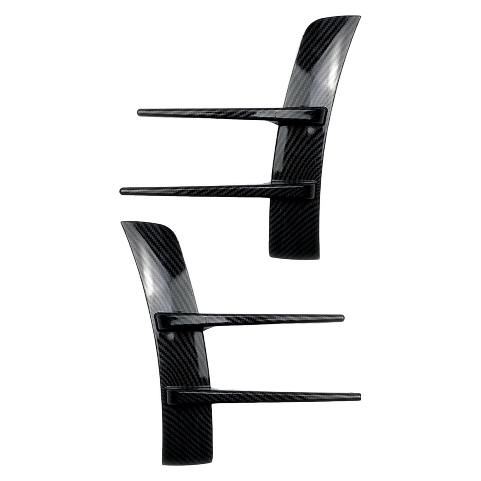 2Pcs Front Air Vent Trim Cover Stickers Automotive High Quality for