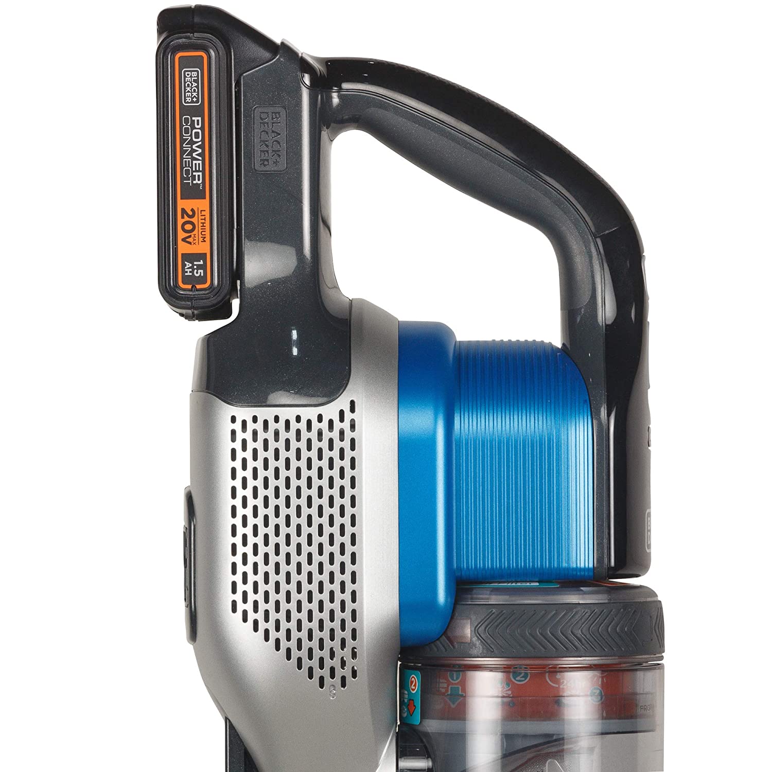 Máy hút bụi cầm tay chạy pin 20Vmax BLACK & DECKER BSV2020G-B1 - Hàng chính hãng
