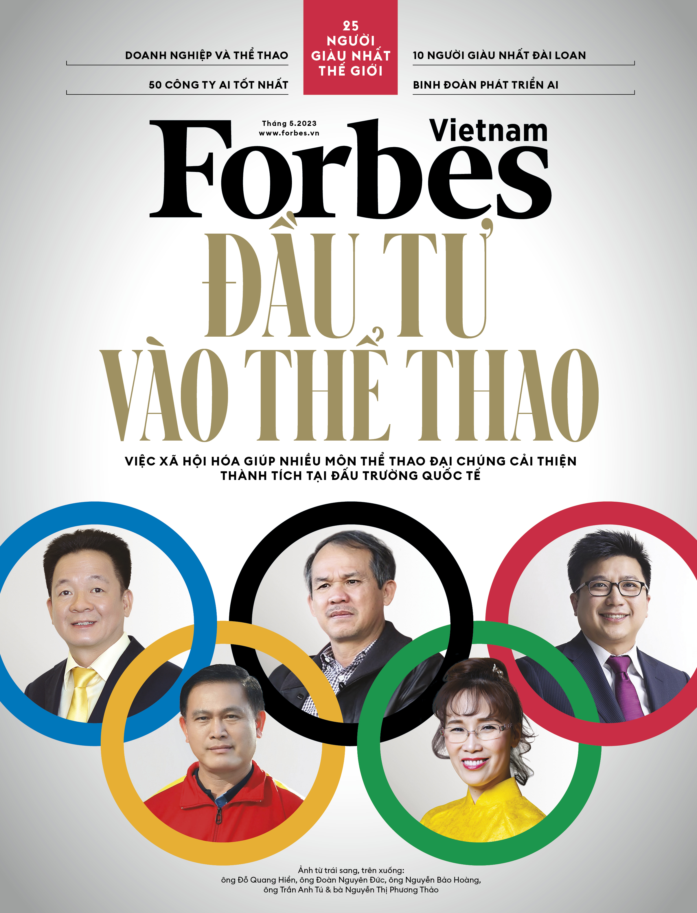 ĐẦU TƯ VÀO THỂ THAO - Tạp chí Forbes Việt Nam - Số 117