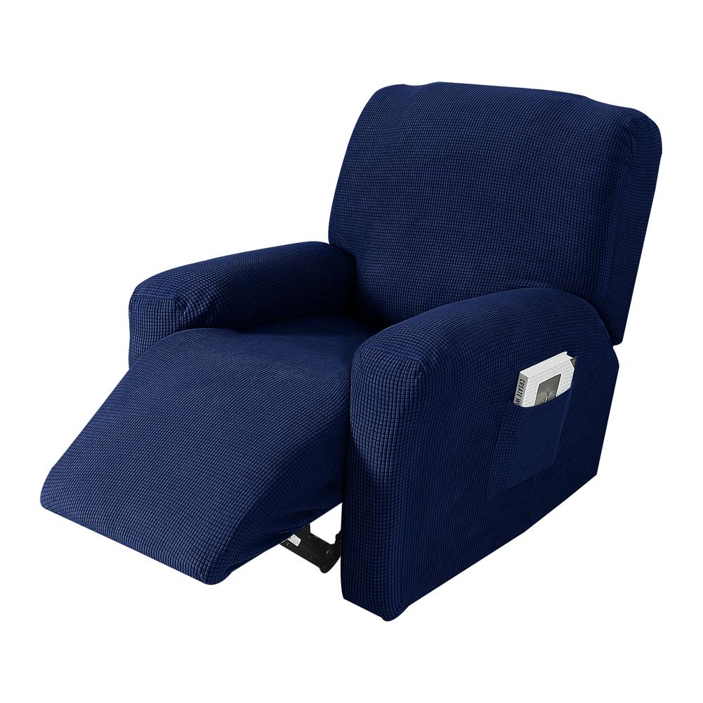 Bọc Ghế Sofa 4 Mảnh Riêng Biệt Chất Liệu Nỉ Mềm Mại Thoải Mái Khi Nghỉ Ngơi Sofa Cover Soft