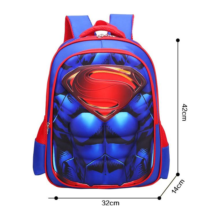 Balo Học Sinh Hình 3D - Các Siêu Anh Hùng - VL008