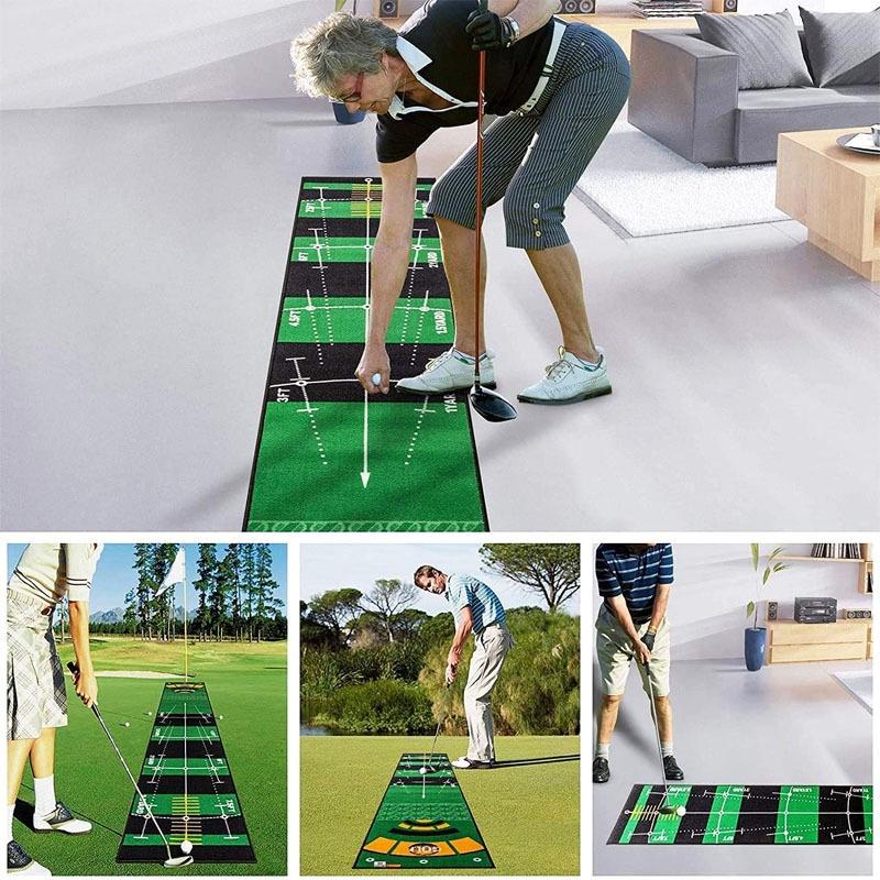 Thảm Golf Tập Putting Mat Tại Nhà Mini Di Động Tiện Lợi PGM TT017 - Hàng Chính Hãng