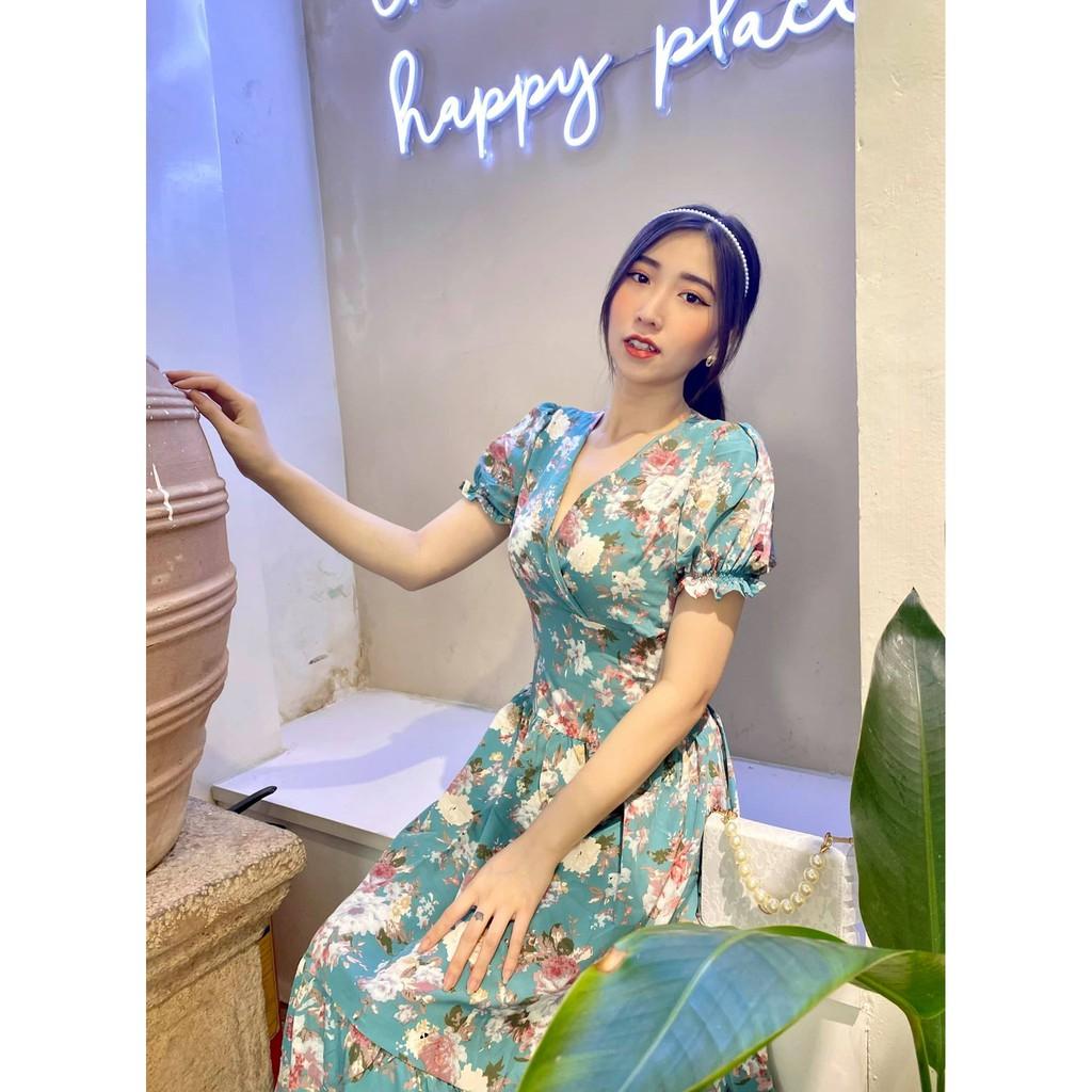 Đầm Hoa Lá Th05