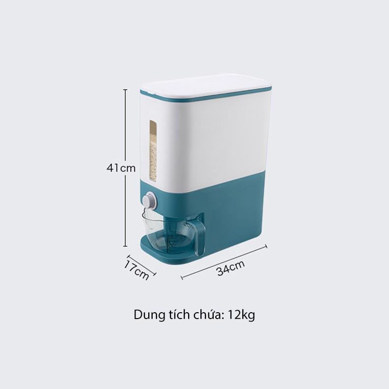 Thùng đựng gạo thông minh (loại 12kg)