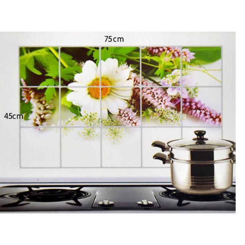 Giấy dán bếp nhiều hình đẹp mắt (50x70 cm)