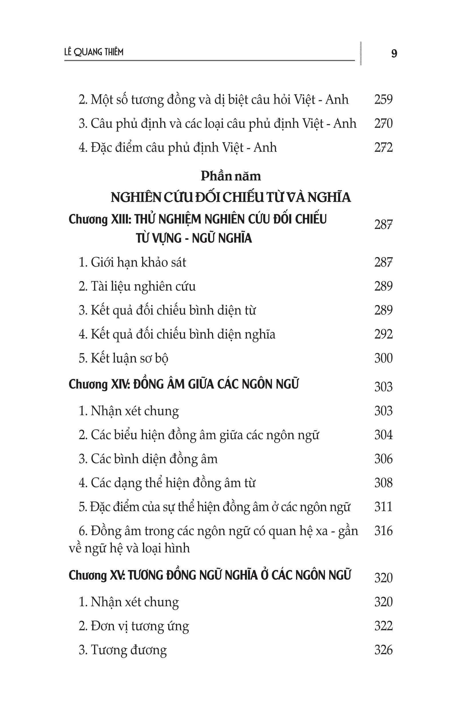 Nghiên Cứu Đối Chiếu Các Ngôn Ngữ