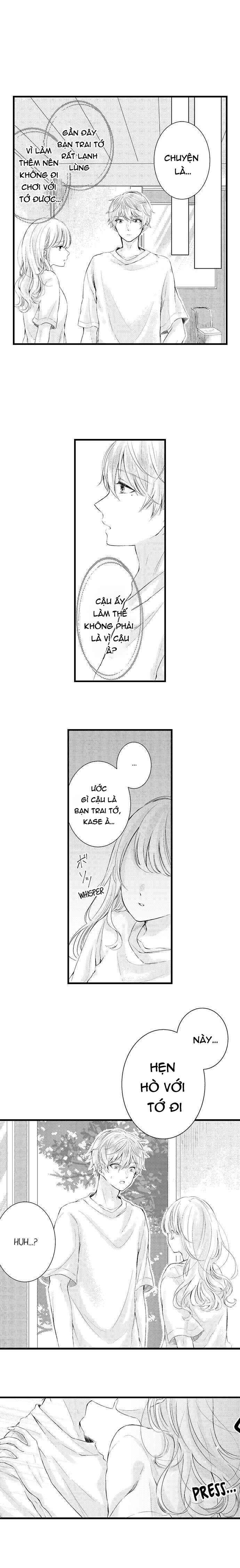 [16+] tớ và cậu chỉ còn cách nhau 0,01mm nữa chapter 13.1 3