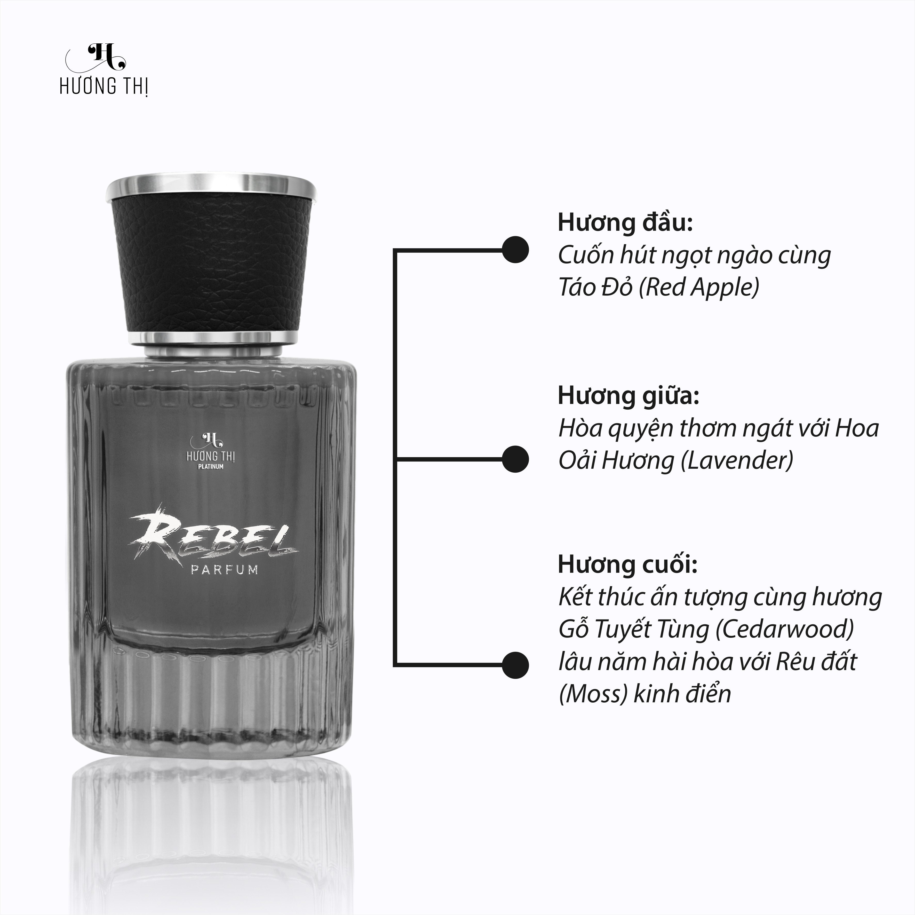 Nước Hoa Nam Rebel Hương Thị 50ml