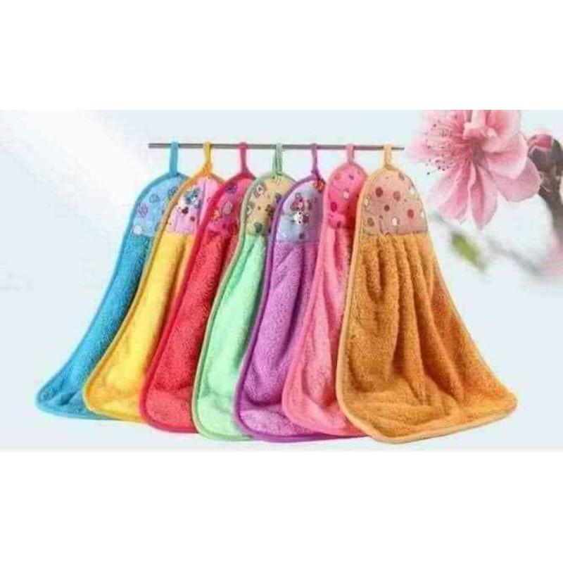 # Sỉ - lẻ - Giảm sâu# Khăn lau tay đa năng, lông mềm treo bếp nhiều màu - siêu dẻ, siêu sạch - ảnh thật loại 1