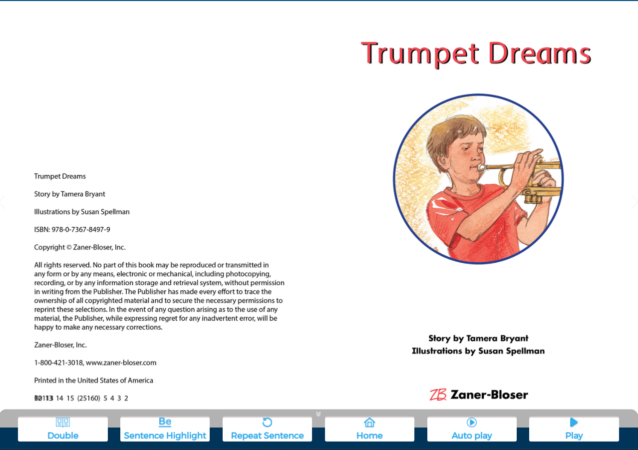 [E-BOOK] i-Learn Smart World 7 Truyện đọc - Trumpet Dreams