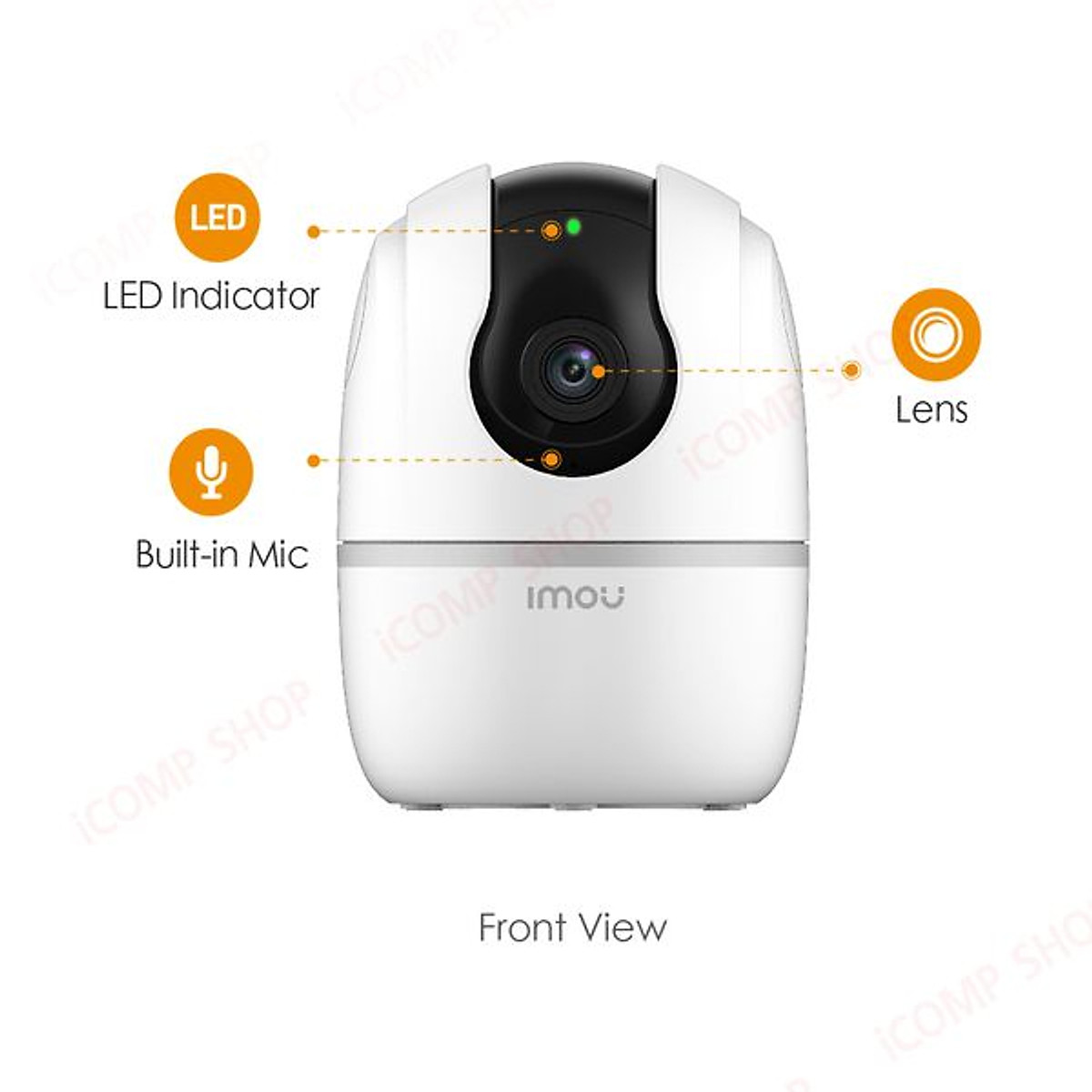 Camera IP wifi trong nhà IMOU Ranger 2 2MP/4MP - Hàng Chính Hãng