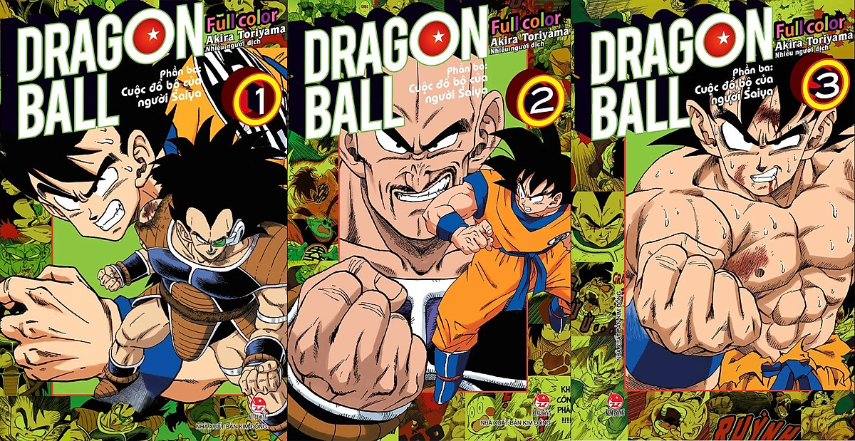 Truyện tranh - Dragon Ball Full Color - Từ phần 1 đến phần 6