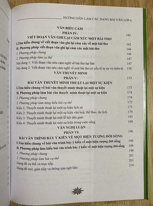 Hướng dẫn làm các dạng bài văn lớp 6 - Theo chương trình giáo dục phổ thông mới (Dùng chung cho cả ba bộ sách: Kết nối tri thức với cuộc sống - Chân trời sáng tạo - Cánh diều)