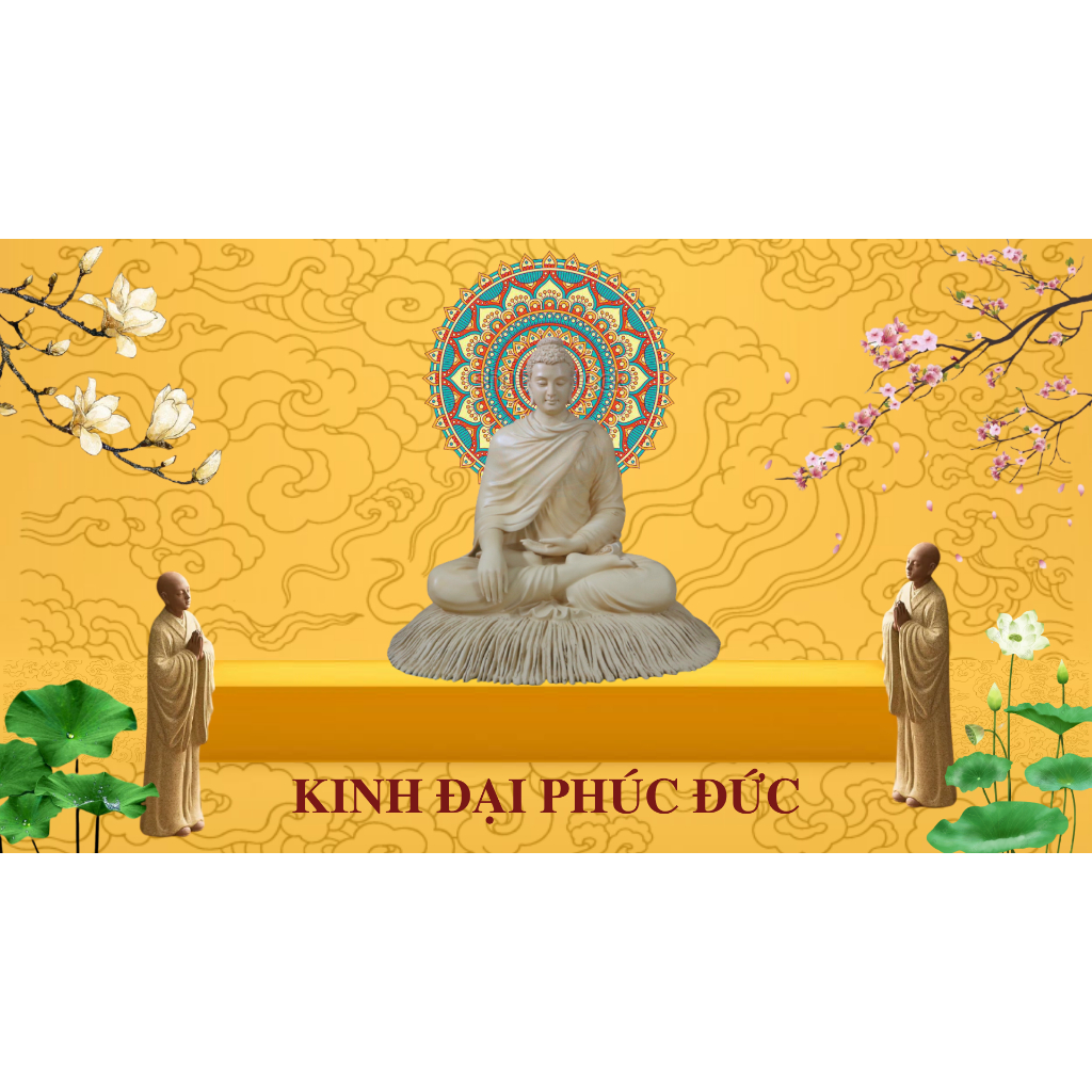 Kinh đại phúc đức - Hiệu sách genbooks, bìa cứng in màu