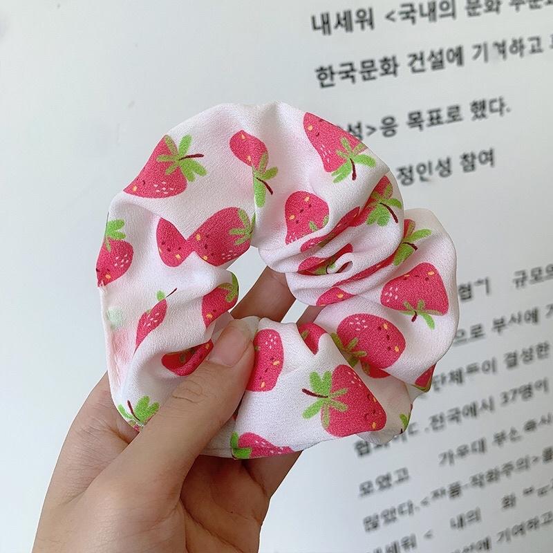 Dây Buộc Tóc Cực Xinh Phong Cách Hàn Dễ Thương_Sét 2 Chiếc