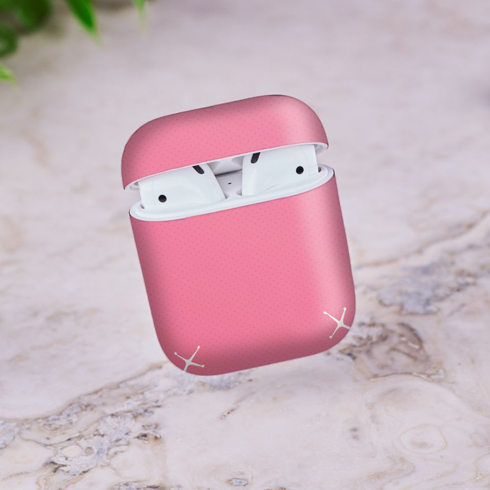 Miếng dán skin chống bẩn cho tai nghe AirPods in hình thiết kế - atk325 (bản không dây 1 và 2)