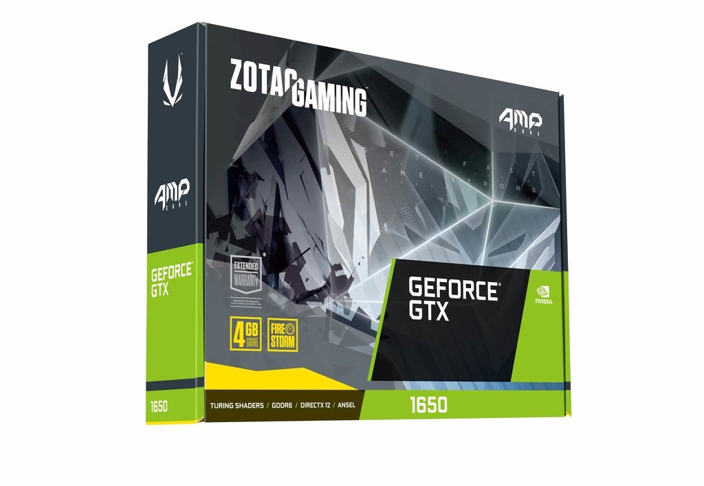 Card màn hình Zotac Gaming GeForce GTX 1650 AMP Core GDDR6 128 bit - hàng chính hãng