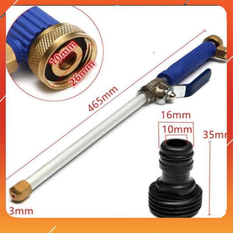 Vòi tưới cây rửa xe️️Evoucher Vòi phun nước rửa xe áp lực cao 206657