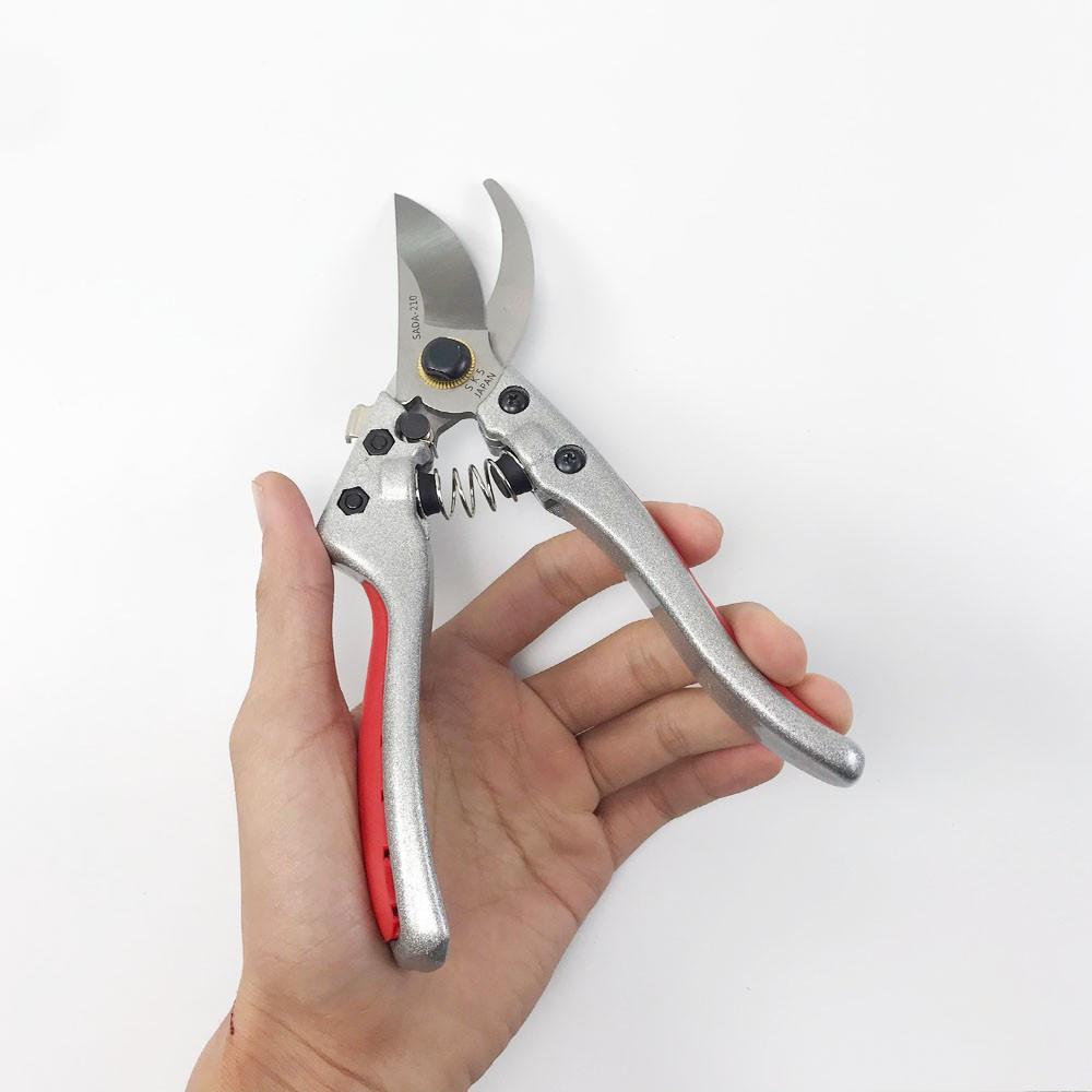 Kéo cắt cành tỉa cây cảnh Sk5 , Sada lưỡi thép không rỉ bền bỉ qua nhiều năm