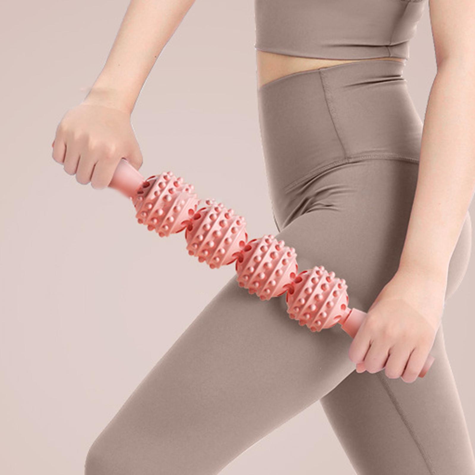 Massage Roller Stick Leg Back Relax Massage Wand for Therapy Relieve Fitness Equipment