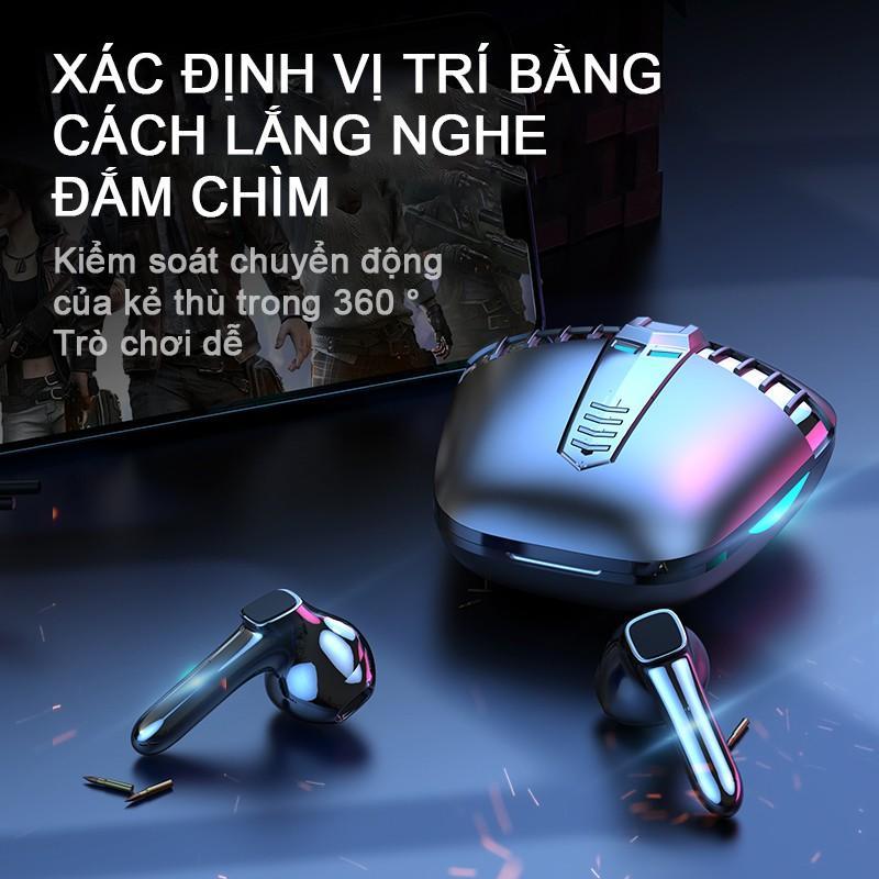 Tai nghe chơi game không dây TWS có micro chống thấm nước và chống rơi thích hợp cho Huawei Xiaomi Samsung Apple Android
