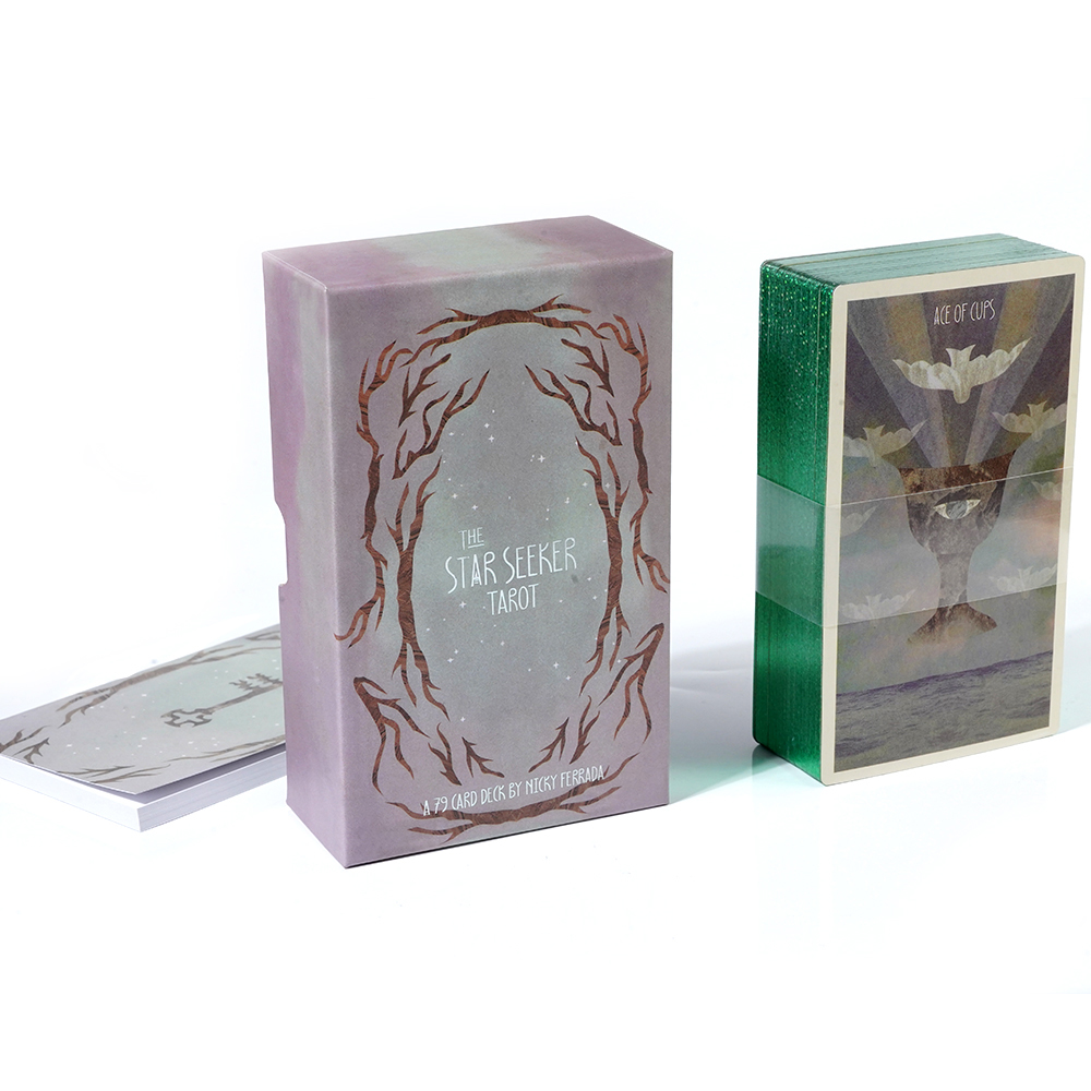 Bộ Bài The Star Seeker Tarot 78 Lá Bài Tặng Đá Thanh Tẩy