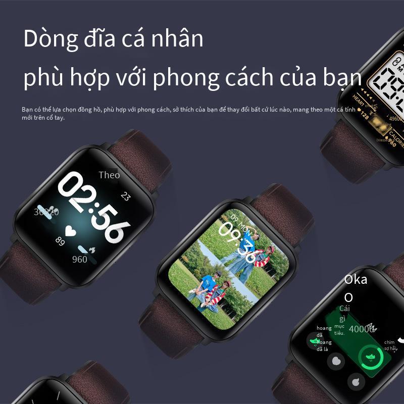 Đảm bảo chất lượng bùng nổ Đồng hồ thông minh GT5 sạc không dây oxy máu thật nhịp tim nhiệt độ siêu mỏng chống nước IP68