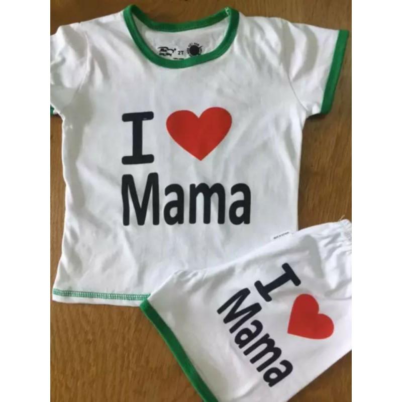 Sét 3 bộ cộc tay thun cotton cho bé size 4kg đến 45kg.Ngẫu nhiên màu
