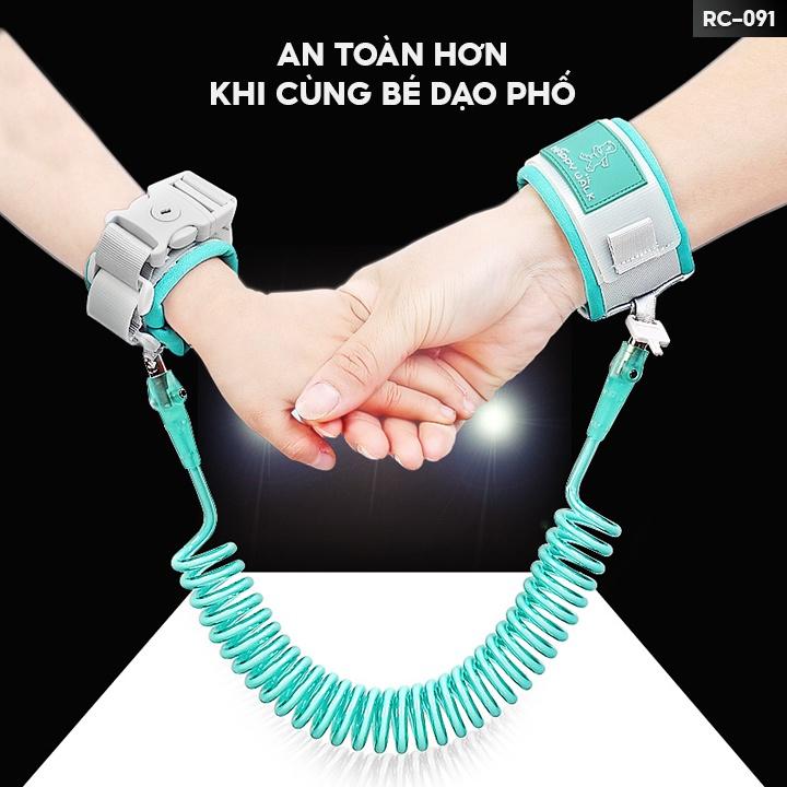 Dây Đeo Tay Chống Lạc Cho Bé Dây Dẫn Dắt Chống Đi Lạc Dành Cho Trẻ Em Chiều Dài Dây 1.5 Mét RC-091