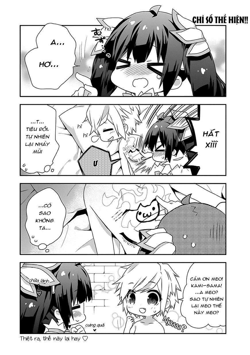 dungeon ni deai o motomeru no wa machigatte iru darou ka 4koma - days of goddess chapter 3 7