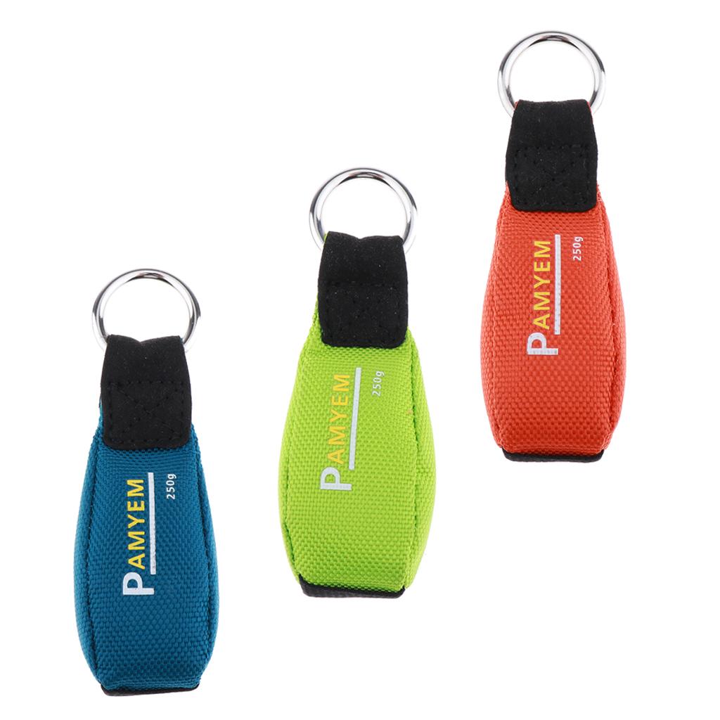 250g / 8.8 Oz Throw Weight Bag for Tree Arbrosit Climbing Throwing Line Rope Accessories, Optional Colors