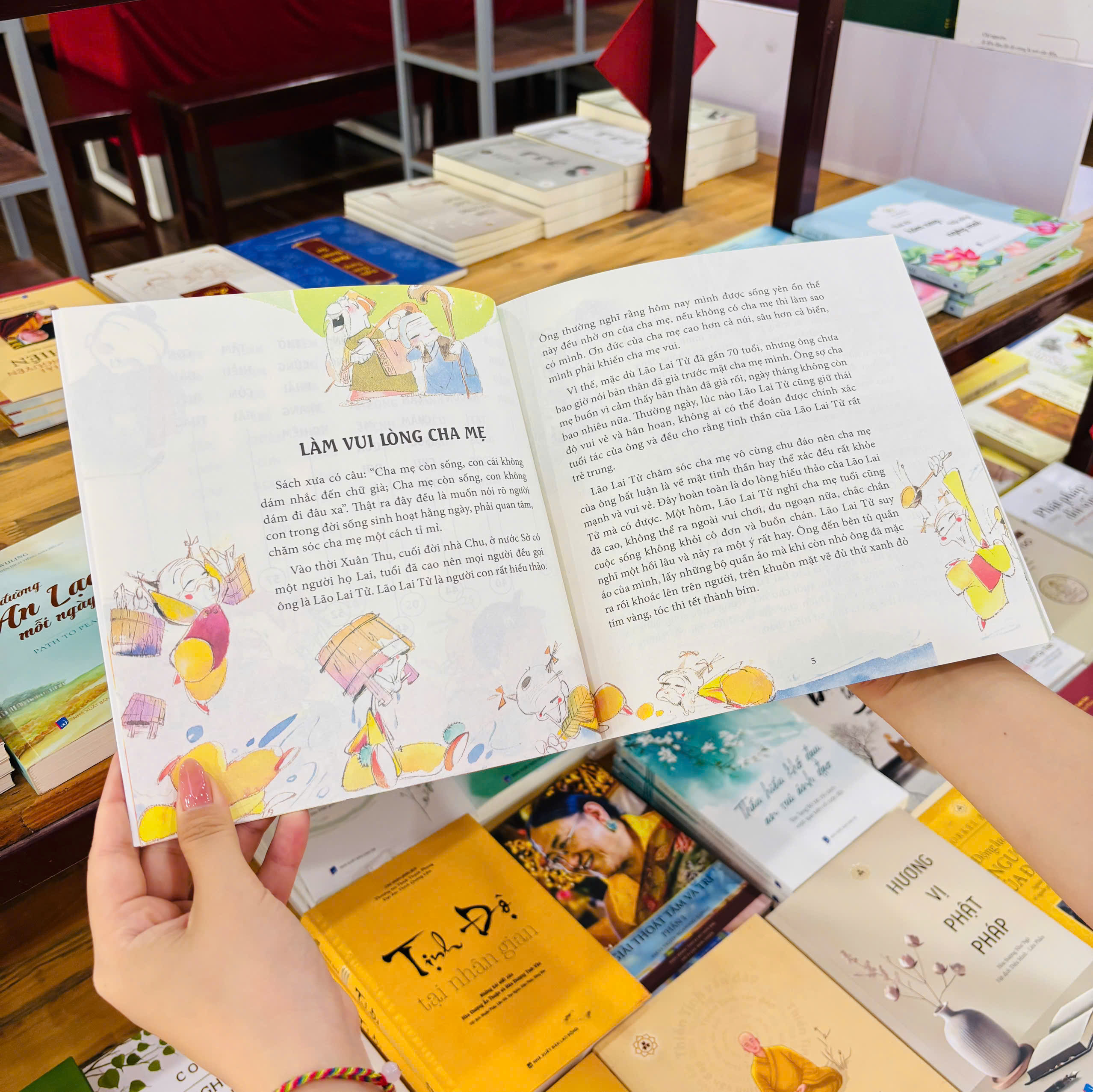 Sách Thiếu Nhi - Câu Chuyện Hiếu Đạo - Vĩnh Nghiêm Books