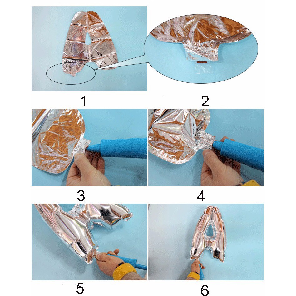 Set bong bóng chữ Happy Birthday Trang Trí Sinh Nhật