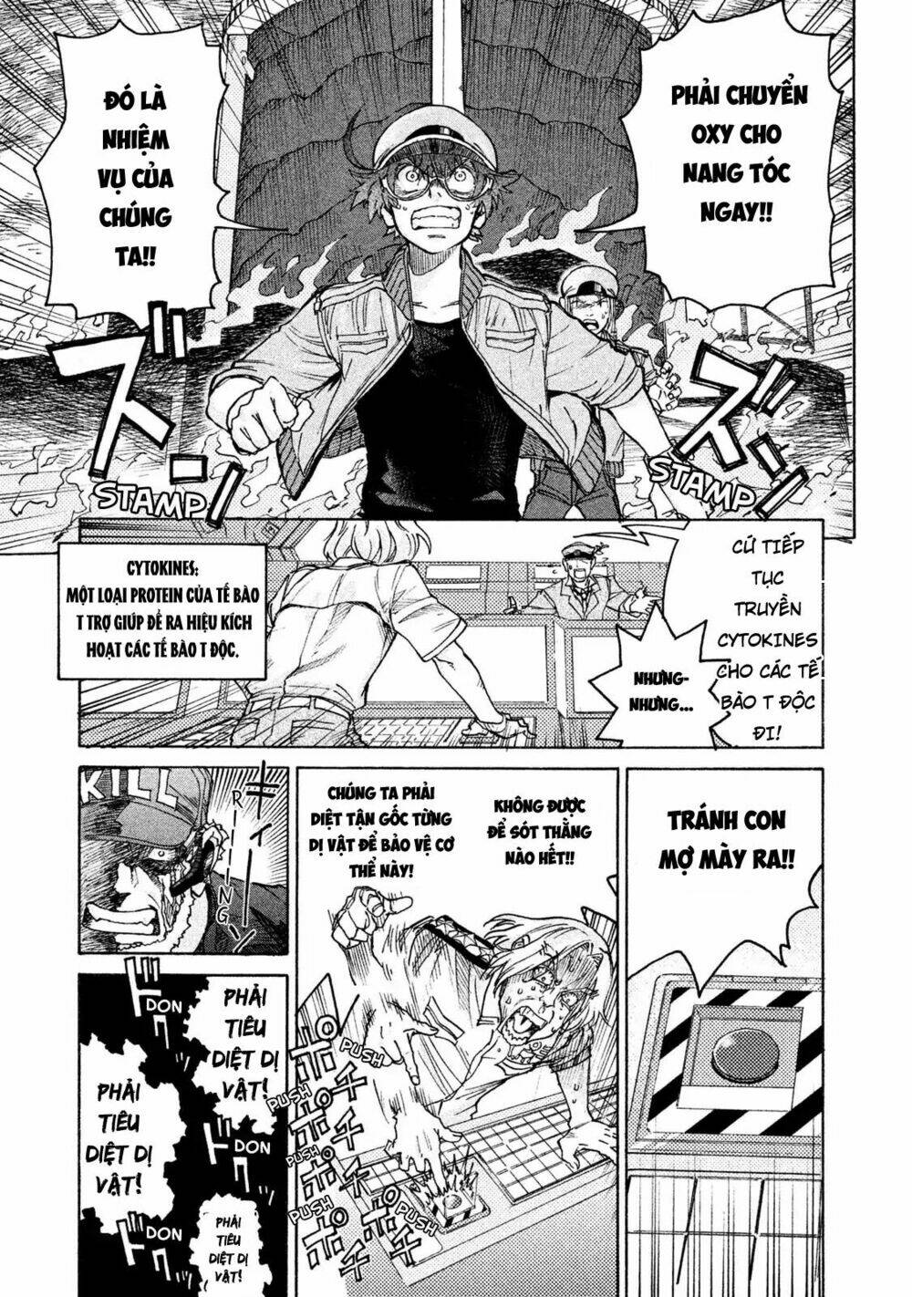 biệt đội tế bào black - hataraku saibou black chapter 5 16