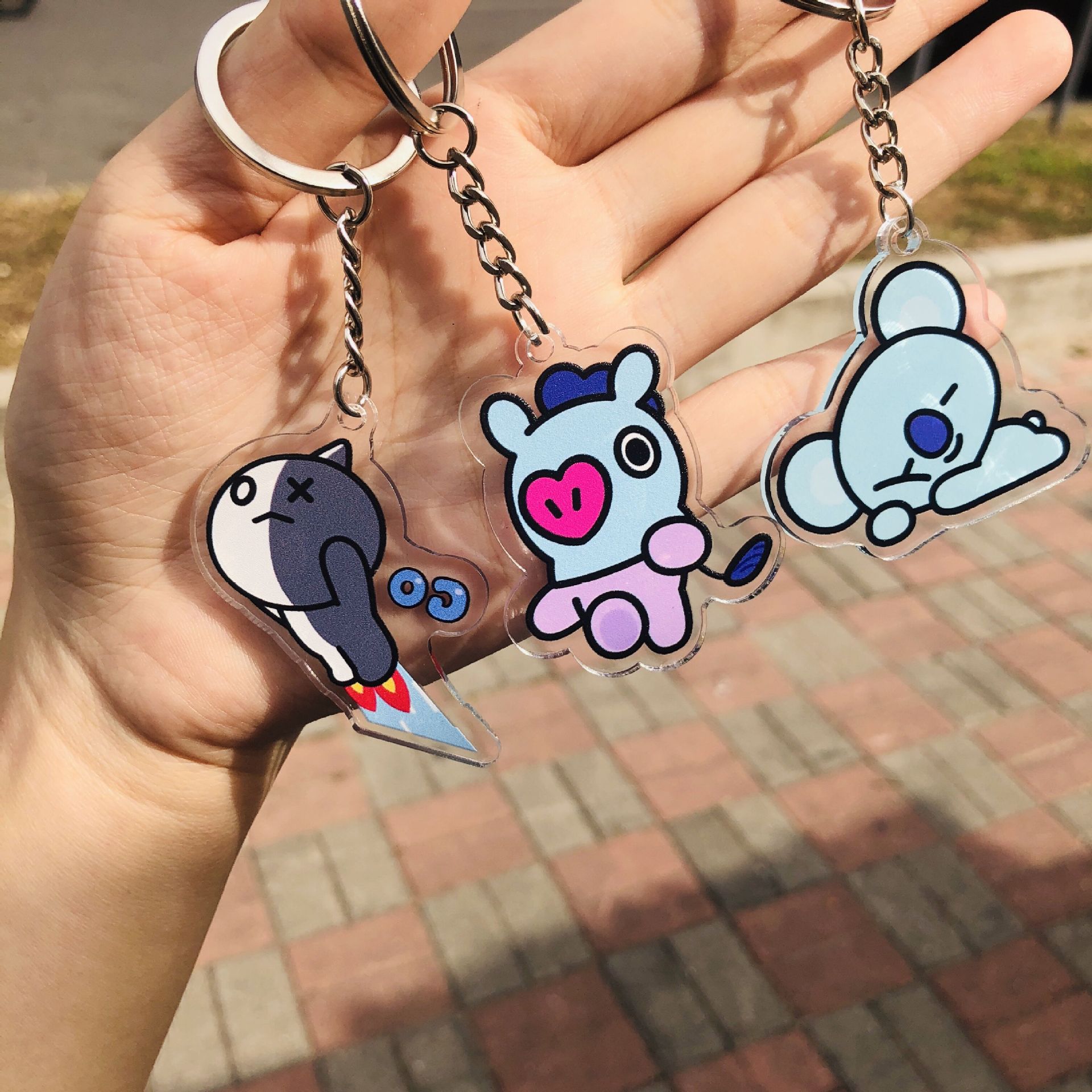 Móc khóa BT21 BTS siêu cute