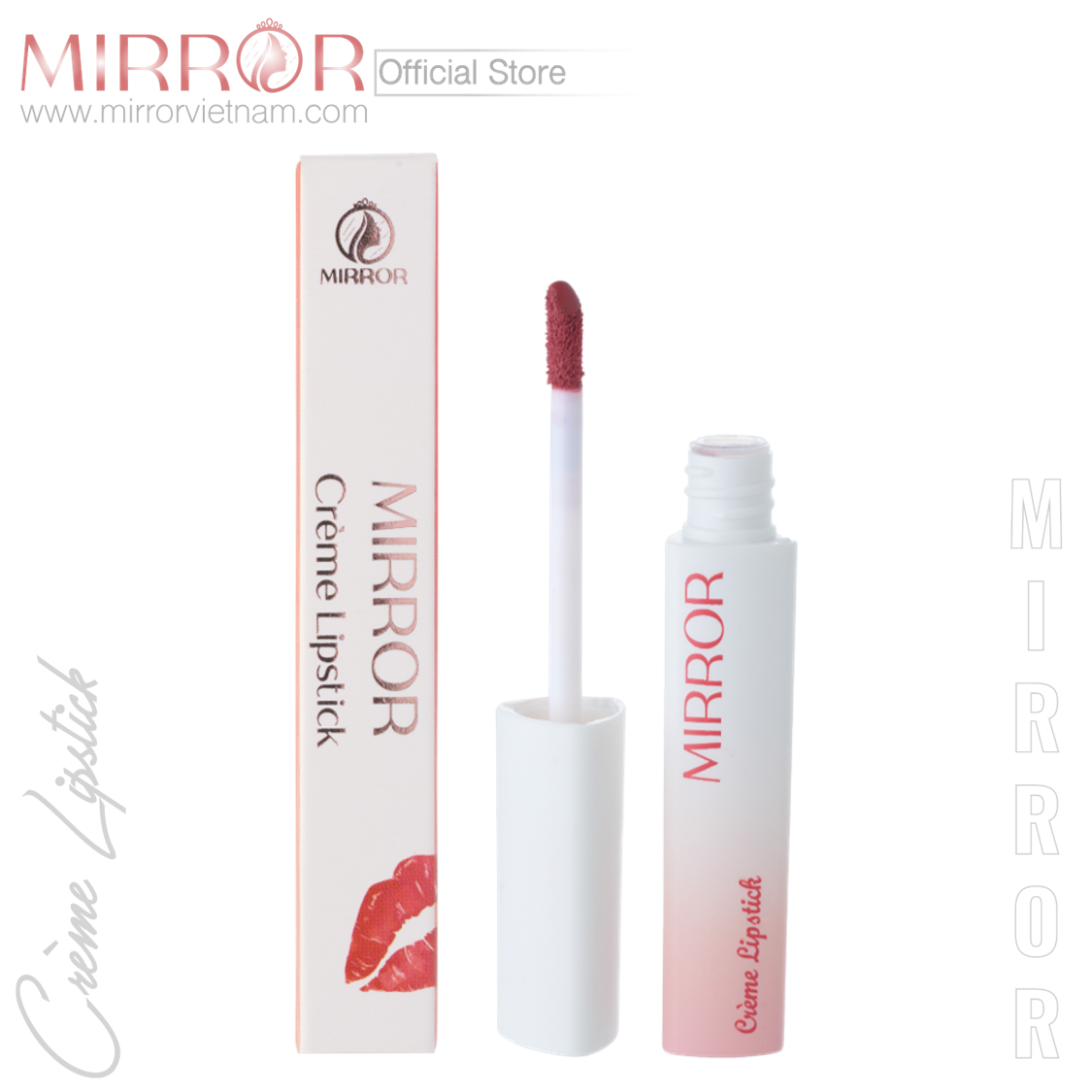 Son kem MIRROR Crème Lipstick 2g (Dạng nước)